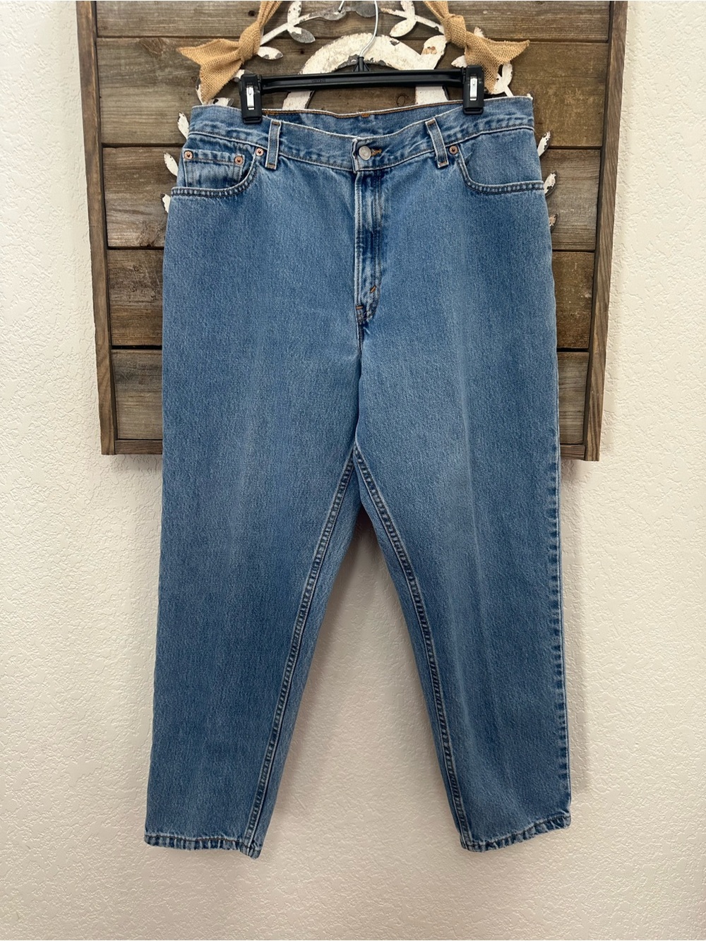 VTG Levi’s 550 women’s relaxed cotton denim jeans size 16 short